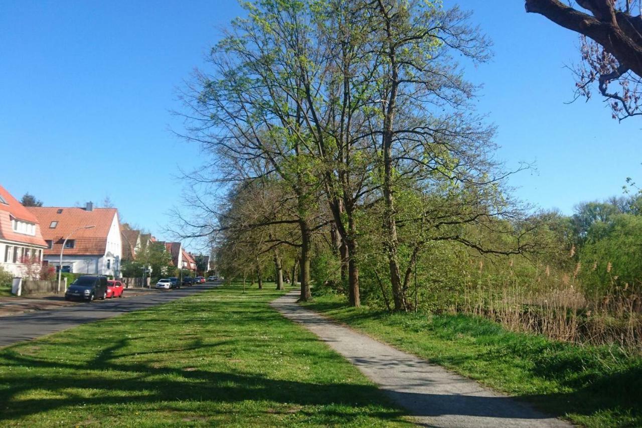 Sonniges Haeuschen Mit Garten Braunschweig Eksteriør bilde